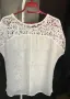 Дамска блуза от бяла дантела, L, снимка 2