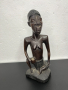 Африканска дървена фигура на жена. №5118, снимка 1 - Колекции - 44510048