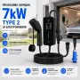 Професионално преносимо зарядно за електромобил Type 2 - 2 В 1 - 7kW / 3.6kW - CEE + Шуко, снимка 7