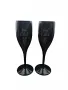 Елегантни и издръжливи чаши за шампанско с надпис два броя, снимка 2