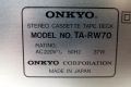 Onkyo TA-RW70, снимка 8