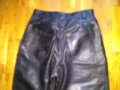 Рокерски панталон мотори-женски- CAMANCHI LEATHER LONDON размер12 естествена кожа, снимка 11