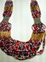 Африкански етно - гердан от стъклени мъниста , снимка 2