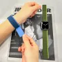 Двуцветна силиконова каишка с магнит за Apple Watch ULTRA/SE/10/9/8/7, снимка 4