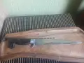 Нож с уникална дървена дръжка, снимка 7