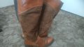 Пума-ботушки от естествена кожа 40 номер, снимка 1 - Дамски ботуши - 39084130