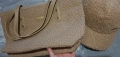 Ново Сет от дамска чанта с шапка, снимка 4