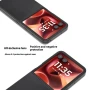 Motorola Razr 60 Ultra 5G ABEEL Electroplating Edge Genuine Cow Leather+PC Удароустойчив Калъф и Про, снимка 5