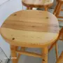 Бар столове масив-4бр, снимка 6