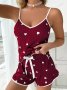Дамска пижама, модерен комплект от две части, 5цвята , снимка 4