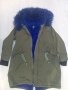 Парка с голям пух на яката, снимка 1