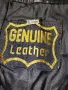 GENUINE Leather L Черен моторджийски панталон от естествена кожа , снимка 2