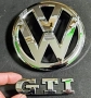 Емблеми за VW GOLF 6, GTI, за предна решетка, VW GOLF 6, емблема Volkswagen, комплект , снимка 1