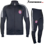 Мъжки футболен екип FC BAYERN MUNCHEN, тъмен графит, полиестер, снимка 1 - Спортни дрехи, екипи - 44550679