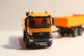 HERPA H0 1/87 MERCEDES AROCS САМОСВАЛ ГОНДОЛА КАМИОН МОДЕЛ, снимка 4