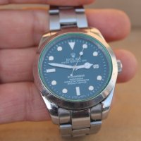 Часовник реплика на ''Rolex'' автоматик , снимка 2 - Мъжки - 44227271