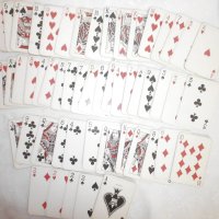 Стари Редки Мини Карти за Игра, , Ретро Карти - 52 бр., снимка 6 - Карти за игра - 39986195