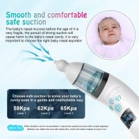 Бебешки назален аспиратор Uwelliky Baby Nasal Aspirator, снимка 7 - Други - 42793528