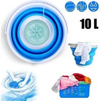 Мини перална машина Foldable Washing Machine - 10л, снимка 2 - Перални - 31453446