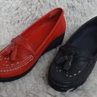 Мокасини, естествена кожа, код 28/ББ1/49, снимка 5 - Дамски ежедневни обувки - 40367636