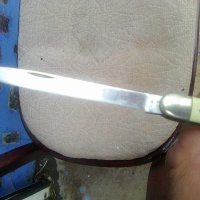 Старо джобно ножче на Петко Денев - Велико Търново с две остриета, снимка 3 - Ножове - 40831865