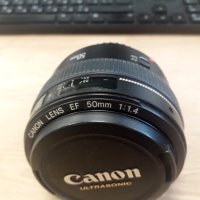 обектив Sigma 17-70 DX f2,8-4,5 обектив Canon 50 f1,4 светкавица fx430, снимка 3 - Фотоапарати - 42163824