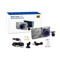 А10 Видеорегистратор за кола с камери за предно и задно виждане, снимка 2 - Аксесоари и консумативи - 38074801