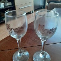 Стъклени чаши за ракия, снимка 1 - Чаши - 31286811