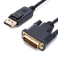 Каблел DP към DVI D Digital One SP01048 3м преходник DisplayPort to DVI D, снимка 1 - Кабели и адаптери - 29972199