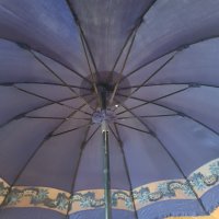 Стар дамски чадър за слънце ,края на 19 век, снимка 7 - Антикварни и старинни предмети - 30091042