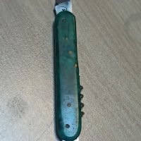 Българска ножка със зелена дръжка от каталин , снимка 5 - Ножове - 37015078