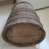 Старо дървено каче, буре бъчва каца бъкел съд, снимка 5 - Антикварни и старинни предмети - 29272276