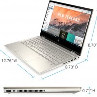 Laptop HP Pavilion x360 Converable  14 FHD Touch/i7 10510U/RAM 16 GB/M2 256 ssd, снимка 9 - Лаптопи за работа - 32030130