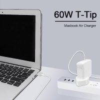 Ново зарядно устройство за лаптоп Mac Book Air 11 Стенен адаптер, снимка 6 - Захранвания и кутии - 42024795