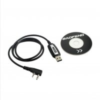 USB кабел за копиране и програмиране BAOFENG, Два жака, Дълъг кабел, Черен, снимка 7 - Друга електроника - 37512486