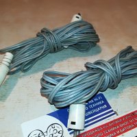 кабели за тонколони 2х4м с 4 букси-внос швеция 0808212028, снимка 3 - Тонколони - 33759590