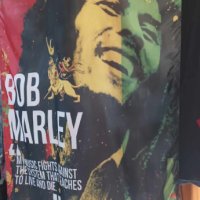 Bob Marley-интериорен транспарант, снимка 2 - Китари - 41937190
