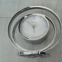 № 4431 стар настолен часовник  next   - кварцов механизъм  - работещ  - метална рамка , снимка 5 - Други - 29743909