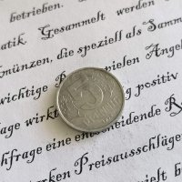Монета - Германия - 5 пфенига | 1968г.; серия А, снимка 1 - Нумизматика и бонистика - 29278432