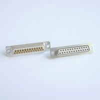 Букса за кабел метална RS232 25pin(ж), снимка 1 - Кабели и адаптери - 42589657
