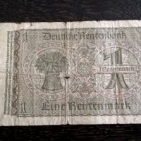 Банкнота - Германия - 1 марка | 1937г., снимка 2 - Нумизматика и бонистика - 29328104
