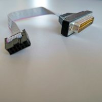 Кабел Parallel LPT мъжки с IDC Socket за връзка към дънната платка., снимка 5 - Кабели и адаптери - 44198134