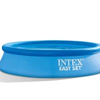 Надуваем басейн INTEX Easy Set, 244 х 61см, снимка 2 - Басейни и аксесоари - 40652770