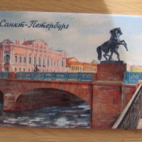 Автентичен магнит от Санкт Петербург, Русия-серия-2, снимка 1 - Колекции - 39298627