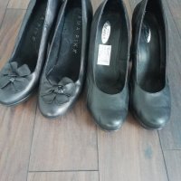 Два чифта обувки естествена кожа, снимка 2 - Дамски елегантни обувки - 31575411