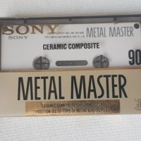 Една Аудиокасета SONY METAL MASTER 90 TYPE IV, снимка 2 - Аудио касети - 39286394
