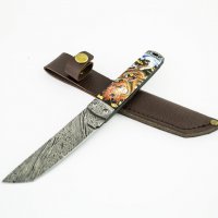 Класически танто нож GOLDEN JAP DRAGON L021, снимка 1 - Ножове - 34238790