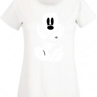 Дамска Тениска Mikey Mouse Smile,Изненада,Повод,Подарък,Празник, снимка 9 - Тениски - 37641552