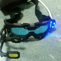 Светещи HDS интелигентни очила за игра със стрелба