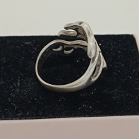 Красив сребърен пръстен ЖА2, снимка 1 - Пръстени - 44697315